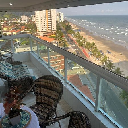 Mongagua Com Vista Para O Mar Pe Na Areia Ngoại thất bức ảnh