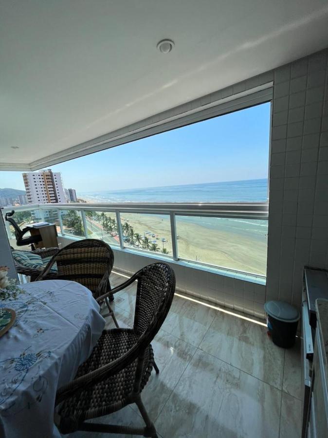 Mongagua Com Vista Para O Mar Pe Na Areia Ngoại thất bức ảnh