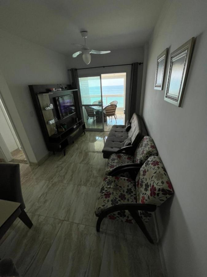 Mongagua Com Vista Para O Mar Pe Na Areia Ngoại thất bức ảnh