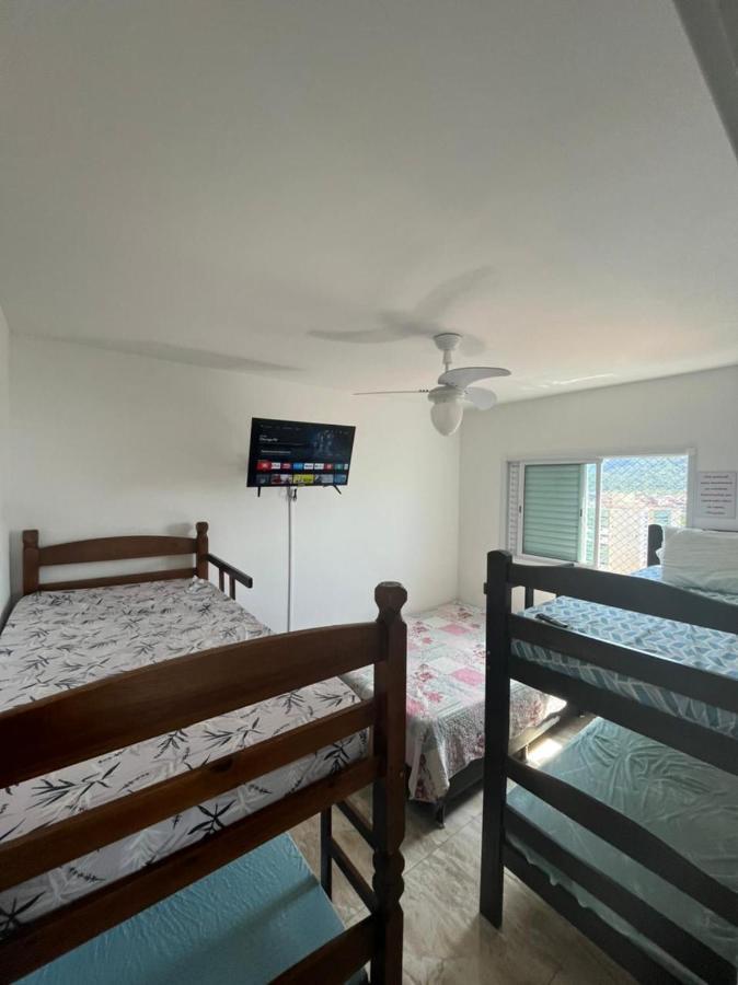 Mongagua Com Vista Para O Mar Pe Na Areia Ngoại thất bức ảnh